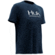 HUK Performance Fishing Mens Logo Tee, Navy, Large, H1000121-410-L