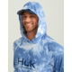 HUK Performance Fishing Mossy Oak Pursuit Performance Hoodie - Mens, Moe Sw Spndrift, Small, H1200611-945-S