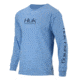 HUK Performance Fishing Performance Fishing LS Tops, Short Sleeve - Men's, Carolina Blue, Large, H1000180-420-L