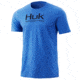 HUK Performance Fishing Performance Fishing Tee - Men's, Huk Blue Heather, Small, H1000307-426-S
