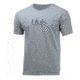 HUK Performance Fishing Performance Fishing Tops, Short Sleeve - Mens, True Grey Heather, Large, H1000176-035-L