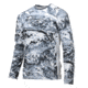 HUK Performance Fishing Pursuit Camo Vented LS Tops, Long Sleeve - Men's, Hydro Ice, 2XL, H1200154-118-XXL
