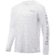 HUK Performance Fishing Pursuit Caribbean Missile Long Sleeve Graphic T-Shirt - Mens, White, 2XL, H1200206-100-XXL