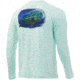 HUK Performance Fishing Pursuit Golden Dorado LS Graphic T-Shirt - Mens, Seafoam, Medium, H1200213-350-M