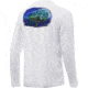 HUK Performance Fishing Pursuit Golden Dorado LS Graphic T-Shirt - Mens, White, 2XL, H1200213-100-XXL