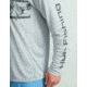 HUK Performance Fishing Pursuit Graphic Crew - Mens, Harbor Mist, Extra Large, H1200630-034-XL