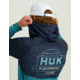 HUK Performance Fishing Pursuit Graphic Hoodie - Mens, Storm Blue, Extra Large, H1200632-394-XL