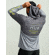 HUK Performance Fishing Pursuit Graphic Hoodie - Mens, Volcanic Ash, 3XL, H1200632-013-XXXL
