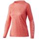 HUK Performance Fishing Pursuit Long-Sleeve Shirt - Women's, Extra Large, Hot Coral, H6120109-684-XL