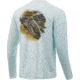 HUK Performance Fishing Pursuit Mullet Run Long Sleeve Graphic T-Shirt - Mens, Seafoam, 3XL, H1200207-350-XXXL