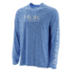 HUK Performance Fishing Pursuit Vented LS Tops, Long Sleeve - Mens, Carolina Blue, Extra Large, H1200150-420-XL