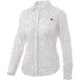 HUK Performance Fishing Salty LS Fishing Button Up Shirt - Womens, White, Extra Large, H6150002-100-XL
