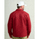 HUK Performance Fishing Scale Shacket -Mens, Scarlet Blaze, Small, H4000152-621-S