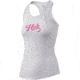 HUK Performance Fishing Script Pursuit Racer Tank - Womens, Glacier, Small, H6120029-051-S