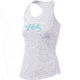 HUK Performance Fishing Script Pursuit Racer Tank - Womens, White, Extra Small, H6120029-100-XS