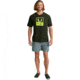 HUK Performance Fishing Stacked Logo Tee - Mens, Cypress Landing, Medium, H1000427-377-M