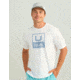 HUK Performance Fishing Stacked Logo Tee - Mens, White2, Medium, H1000427-101-M