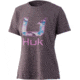 HUK Performance Fishing Style T-Shirt - Womens, Small, Blackberry Heather, H6100075-505-S