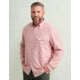 HUK Performance Fishing Tide Point Break Long Sleeve Minicheck Shirt - Mens, Scarlet Blaze, 3XL, H1500155-621-XXXL