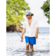 HUK Performance Fishing Tide Point Printed Short Sleeve Shirt - Mens, White, Extra Large, H1500220-100-XL