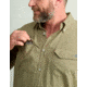 HUK Performance Fishing Tide Point Short Sleeve Shirt - Mens, Overland Trek, Small, H1500171-319-S