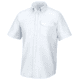 HUK Performance Fishing Tide Point Short Sleeve Shirt - Men's, White, S, H1500171-100-S