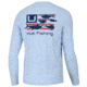 HUK Performance Fishing Trophy Flag Pursuit - Mens, Ice Water, L, H1200602-476-L