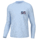 HUK Performance Fishing Trophy Flag Pursuit - Mens, Ice Water, L, H1200602-476-L