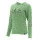 HUK Performance Fishing W Icon Hoodie, Pullover - Womens, Key Lime, Large, H6120019-336-L