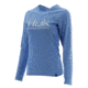 HUK Performance Fishing W Icon LS Tops, Long Sleeve - Womens, Carolina Blue, Small, H6120018-420-S
