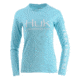 HUK Performance Fishing W Pursuit Vented LS Tops, Long Sleeve - Womens, Tahiti Blue, Extra Small, H6120022-430-XS