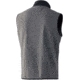 HUK Performance Fishing Waypoint Fleece Vest - Men's, Large, Charcoal Heather, H1300077-027-L