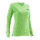 HUK Performance Fishing Womens Logo Long Sleeve Shirt, Lime Aid, Extra Small, H6100011-330-XS
