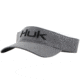 HUK Ripstop Logo Visor, Charcoal, OSFA H3000018GRY1