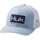 HUK Performance Fishing Solid Trucker Cap - Men's, Blue Fog, One Size, H3000301-473-1