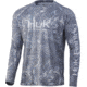 HUK Performance Fishing Stone Shore Pursuit L/S Shirt - Men's, Overcast Grey, M, H1200409-032-M