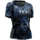 HUK Womens Kryptek Short Sleeve Icon Shirt, Kryptek Neptune H1200077NEPXS