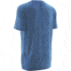 HUK Wood SW Tee, Heather Carolina Blue, Small H1000044HCBS
