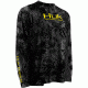 HUK Youth Kryptek Icon Long Sleeve Shirt, Typhon-Yellow H7000001TY1YXL