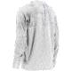 HUK Youth Kryptek Icon Long Sleeve Shirt, Kryptek Yeti Royal H7000001YT1YXL