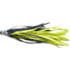 Humdinger Rubber Skirt, Chartreuse &amp; Black, 3 1/2in, 3 Pack, RS3-L