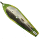 Huntington Lures Huntington Original Drone Spoon, 2 1/4in 3/0 Hook, 1/6oz, Electric Green/Mirror Gold Flash Scale, 0EGR-MGFS