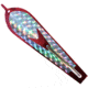 Huntington Lures Huntington Original Drone Spoon, 3 1/4in 5/0 Hook, 3/8oz, Electric Red/Silver Flash Scale, 1ER-SFS