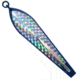 Huntington Lures Huntington Original Drone Spoon, 5 1/2in 10/0 Hook, 1-1/8oz, Blue w/Silver Flash Scale, 3-1/2BL-SFS