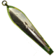 Huntington Lures Huntington Original Drone Spoon, 5 1/2in 10/0 Hook, 1-1/8oz, Electric Green/Mirror Gold Flash Scale, 3-1/2EGR-MGFS