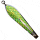 Huntington Lures Huntington Original Drone Spoon, 5 1/2in 10/0 Hook, 1-1/8oz, Stainless Steel w/Fluorescent Yellow Flash Scale, 3-1/2S-YFS