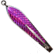 Huntington Lures Huntington Original Drone Spoon, 5 1/2in 10/0 Hook, 1-1/8oz, Stainless Steel w/Purple Flash Scale, 3-1/2PFS