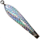 Huntington Lures Huntington Original Drone Spoon, 5 1/2in 10/0 Hook, 1-1/8oz, Stainless Steel w/Silver Flash Scale, 3-1/2S-FS