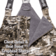 Huntworth Matterhorn Heat Boost Heavyweight Waterproof Lined Hunting Bib Overalls - Mens, Tarnen, 2XL, E-9541-TRN-2XL