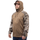 Huntworth Lifestyle Performance Fleece Hoodie - Men's, Walnut / Tarnen, Extra Large, E-9198-WLT/TRN-XL